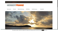 Desktop Screenshot of herbertprange.com